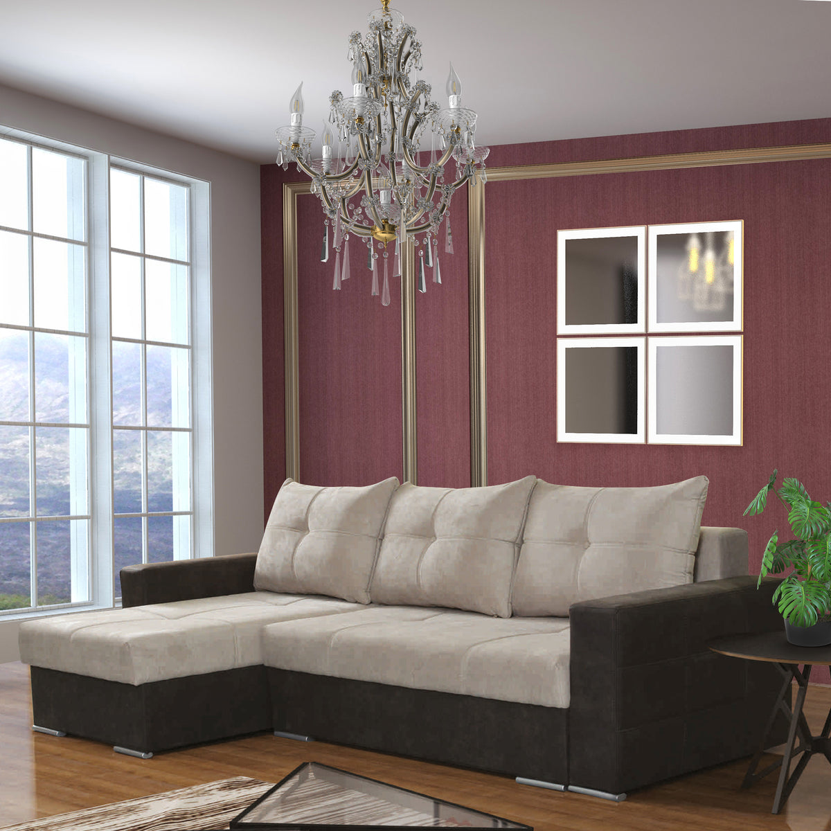 London L Shape Sofabed